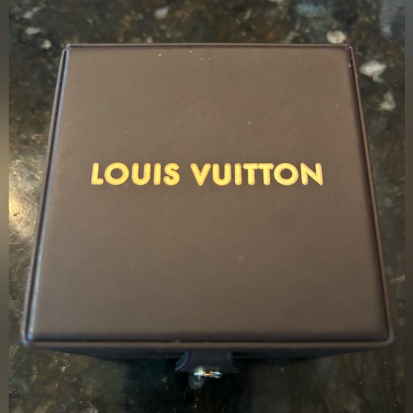 Louis Vuitton Berg Lockit Ring K18Wg Diamond #52 Size 6 - Picture 11 of 11